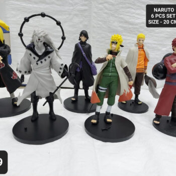 Big size naruto set of 6 20cm approx