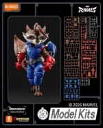 Blokees Marvel Rival Champion Class - Rocket Raccoon Model Kit Preorder - Image 2