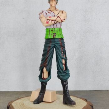 DAMAGED ZORO BADAGE FIGURE 27 CM