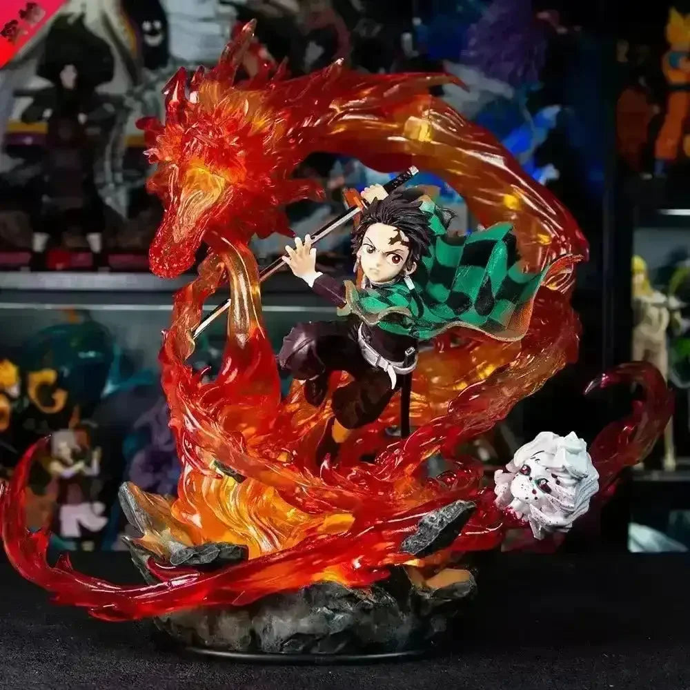 Demon Slayer Tanjiro Kamado Fighting Action Figure (30 cm) Demon Slayer Tanjiro Kamado Fighting Action Figure (30 cm)