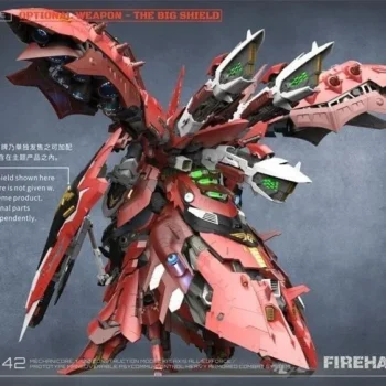 Mechanicore ZMX-42 Firehawk (MEC10 Original Classic Red) | 1/100 Scale Model Kit Preorder
