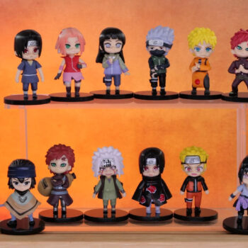 Naruto Anime Figures Set Of 12 Set A | 7- 8 Cm |