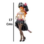 One Piece Nami - Red The Grandline Lady Action Figure | 17 Cm |