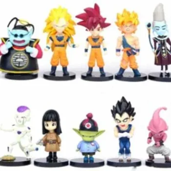 set of 10 mini figures