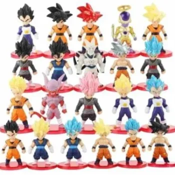 set of 21 figures