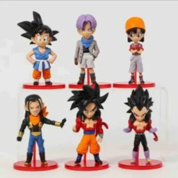 set of 6 figures