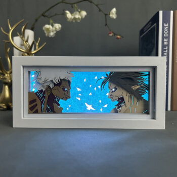 Zoro 3D Rectangular lamp - High quality