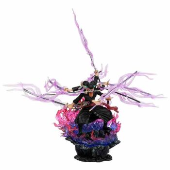 Zoro with 3 face and swords 25cm