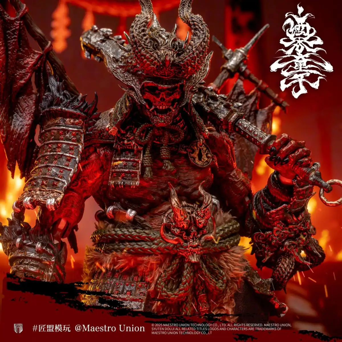 Maestro Union 1/12 IMMORTAL LEGEND Series MU-IL001 Syuten Douji Action Figure