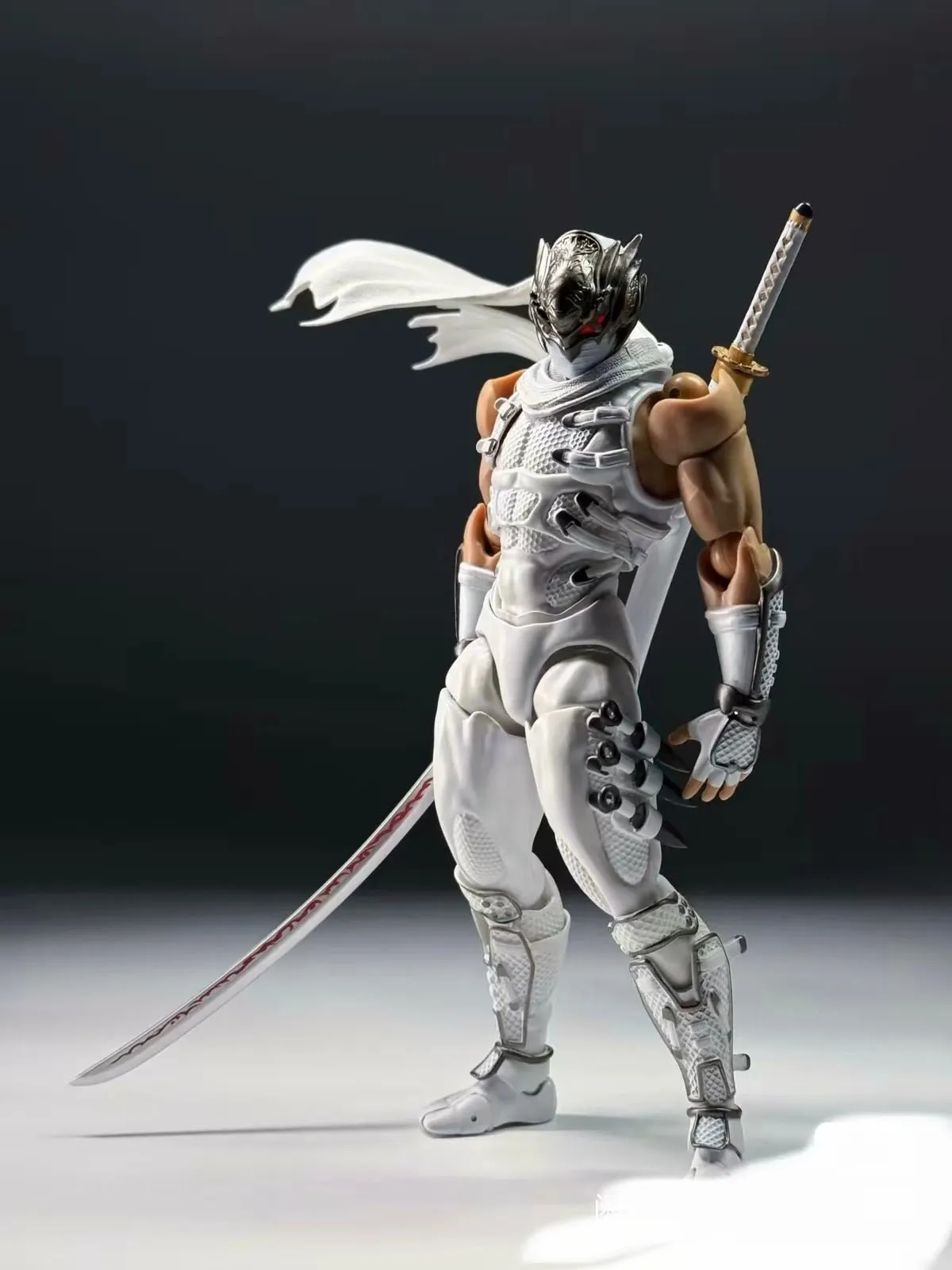 AC Toys Amazing Ninja Gaiden Ryu Hayabusa Figure White