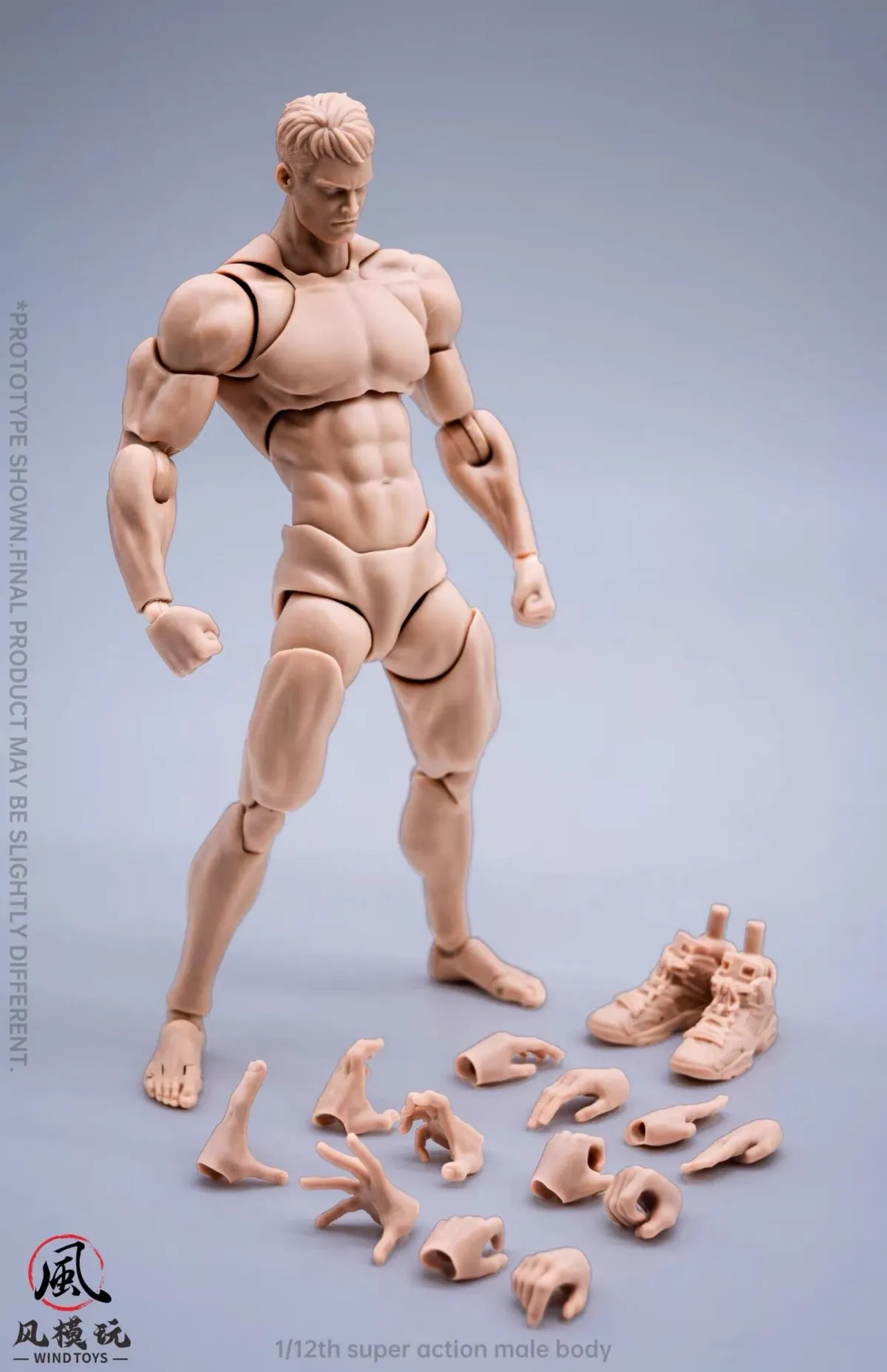 Wind Toys Male Body - 3 Colors 1/12