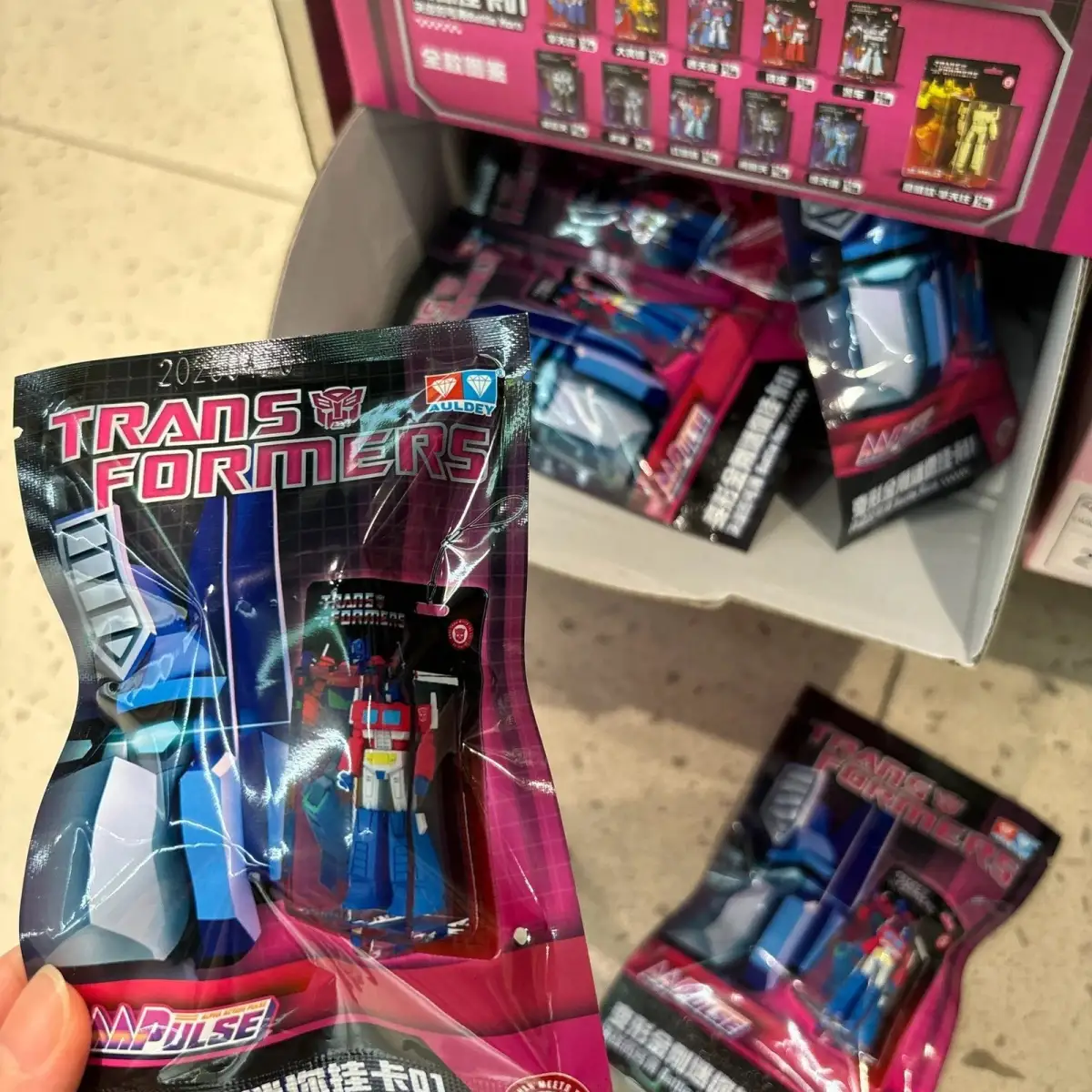 Auldey Transformers AAP Mini Cardback Figures New