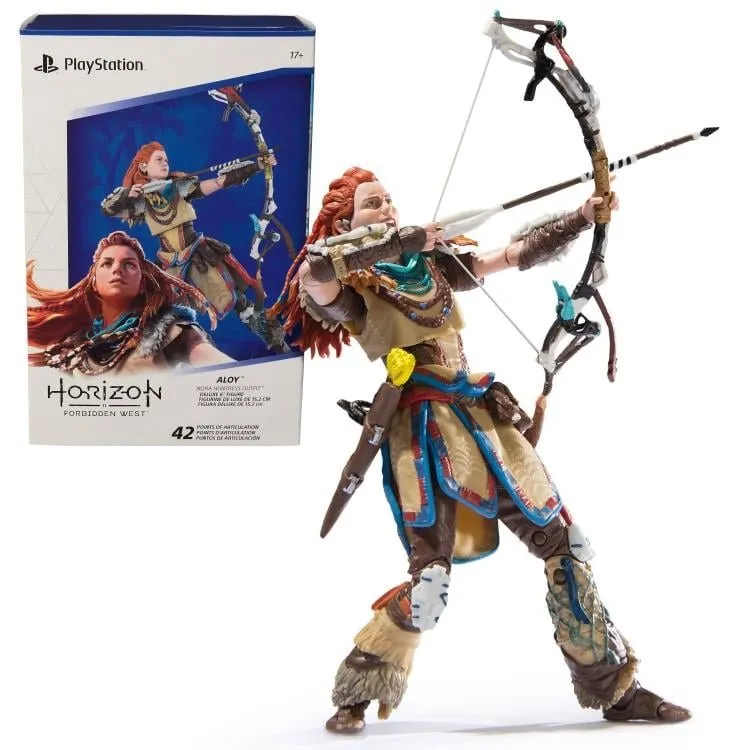 Horizon Forbidden West The Shapes Collection Aloy (Nora Huntress Ver.) 6" Action Figure