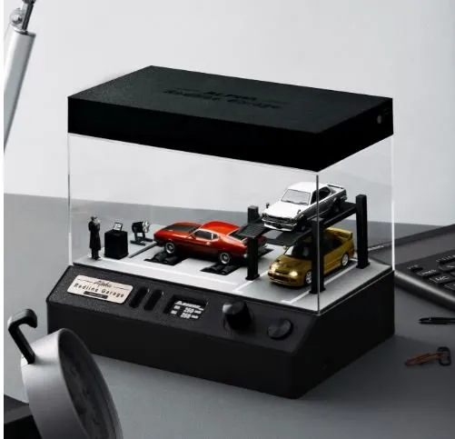Desktop 1:64 Scale Visible Power Machine Diorama