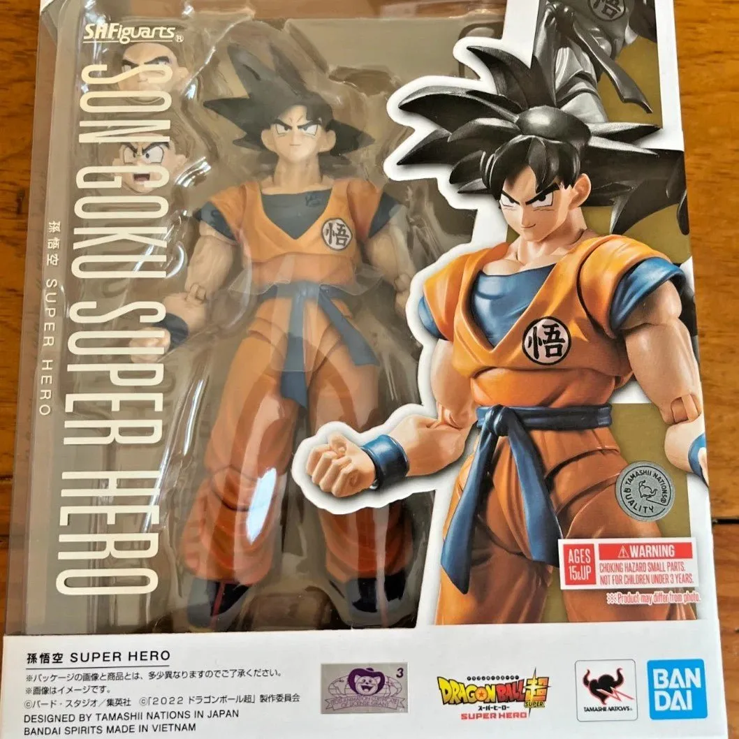 Son Goku Super Hero S.H.Figuarts Action Figure - Dragon Ball Super