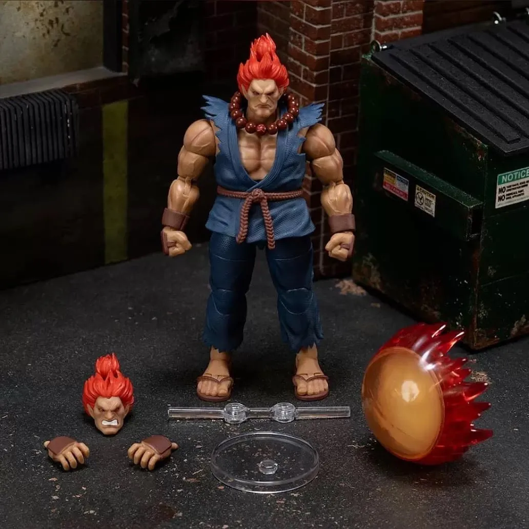 Jada Toys Street Fighter Akuma Action Figure 1/12