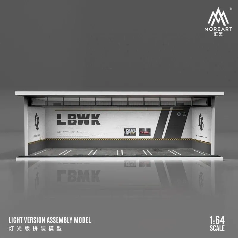 MoreArt Parking Lot Series Diorama with Light