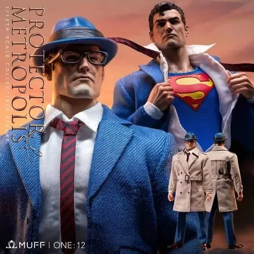Muff Toys 1/12 Superman Clark Kent Protector De Metropolis