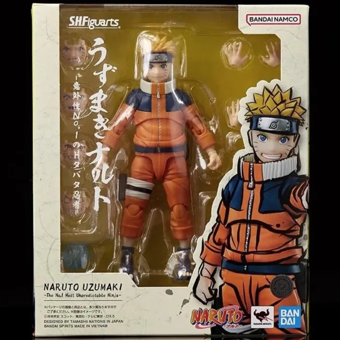 Naruto Uzumaki The No. 1 Most Unpredictable Ninja S.H.Figuarts Action Figure - Naruto Shippuden