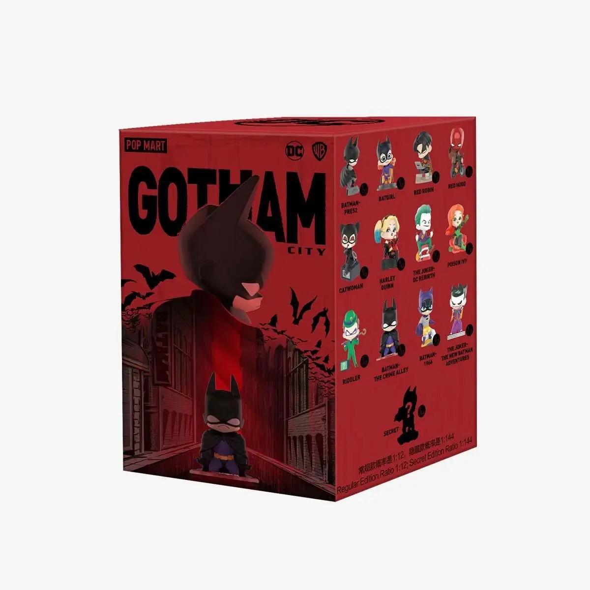 POP MART DC Gotham City Series Blind Box Figure - 100% Authentic