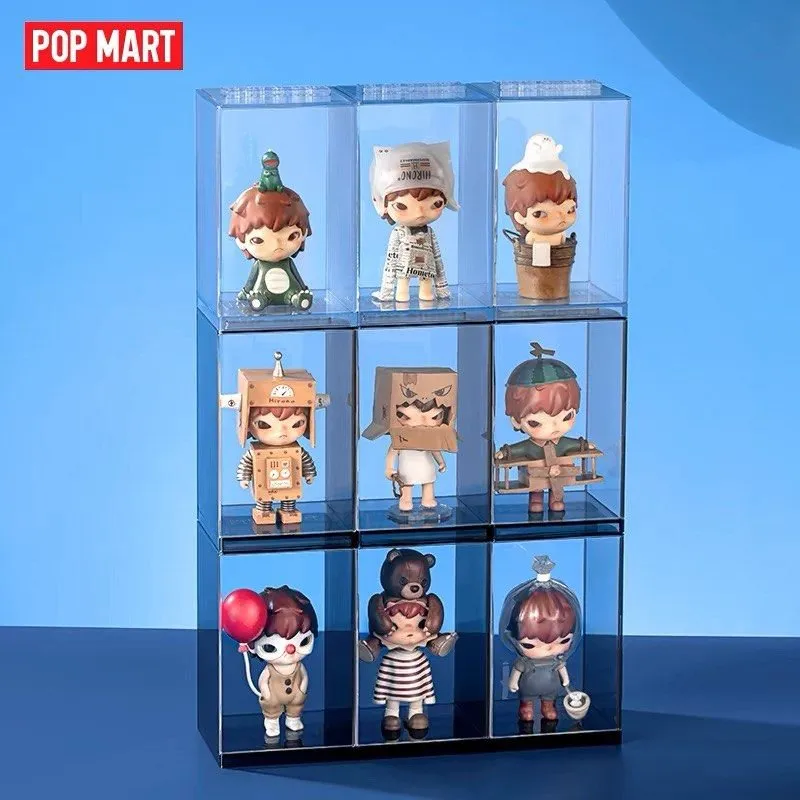 POP MART Figurine Display Box (3 Pack)(Labubu/Dimoo/Crybaby/Hirono) [100% Authentic]