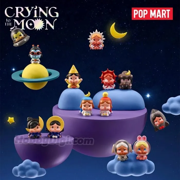 Pop Mart CRYBABY Crying to the Moon Sitting Series Figures Blind Box 100% Authentic - Image 3