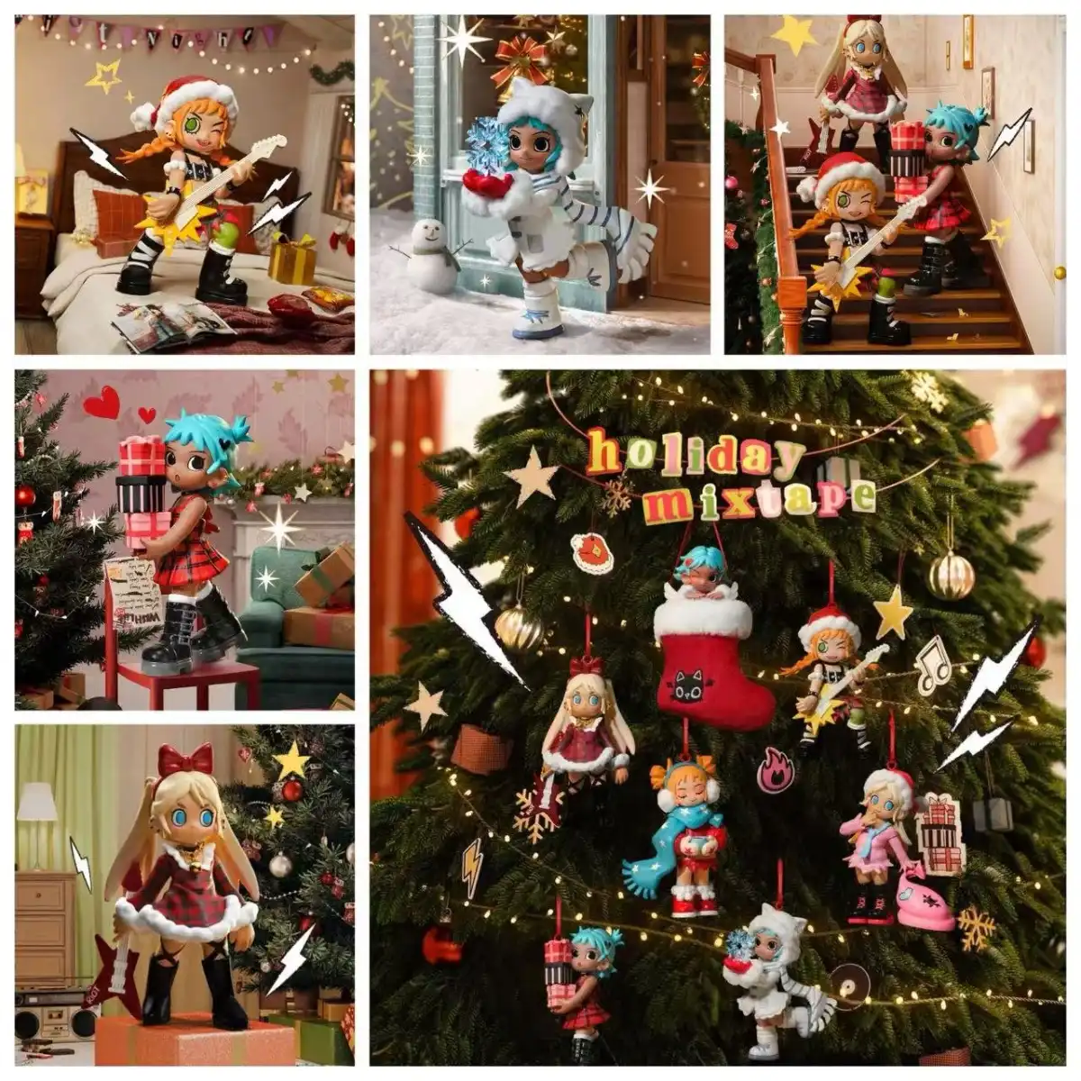 Popmart Lil Peach Riot Holiday Mixtape Series Blind Box 100% Authentic