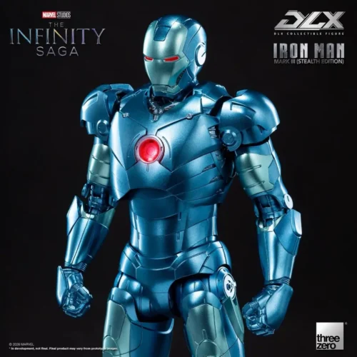 (Pre-Order) Three Zero Marvel Studios: DLX Iron Man Mark 3 (Stealth Edition)