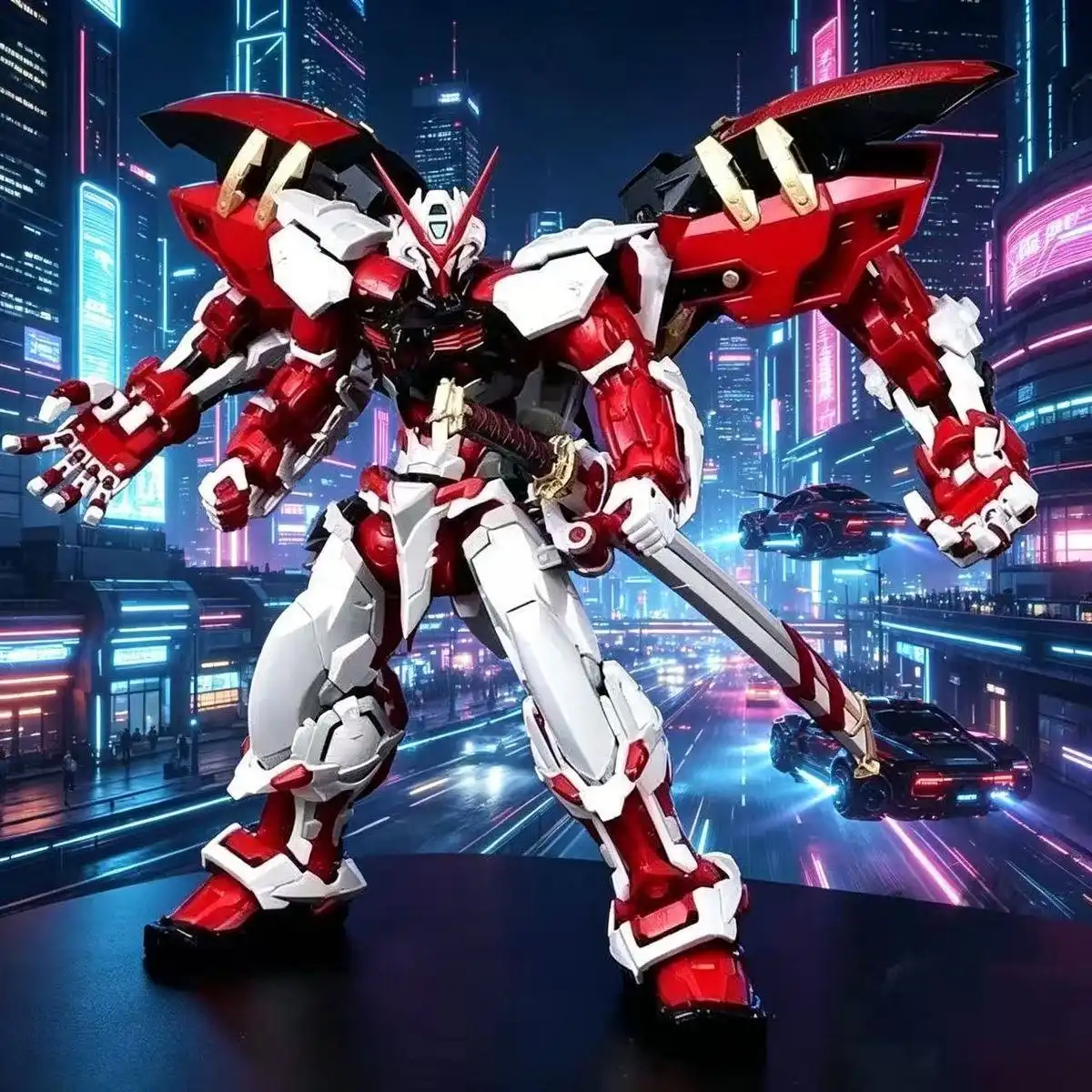 MJH Gundam Astray Red Frame (HiRM) 1/100 Scale Model Kit | MJH / Mind Job Hobby | 1/100
