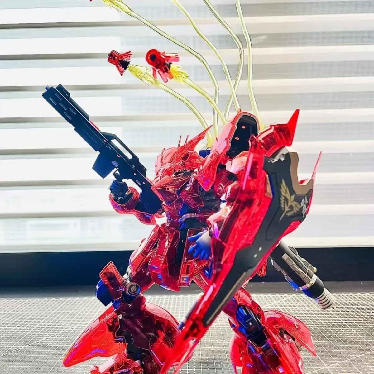 RG Sazabi [Transparent Red] | Generic | 1/144 Preorder