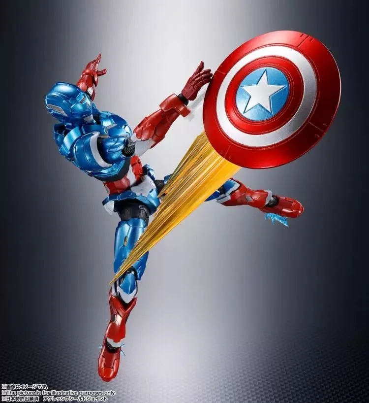 S.H.Figuarts Tech-ON Avengers: Captain America Action Figure