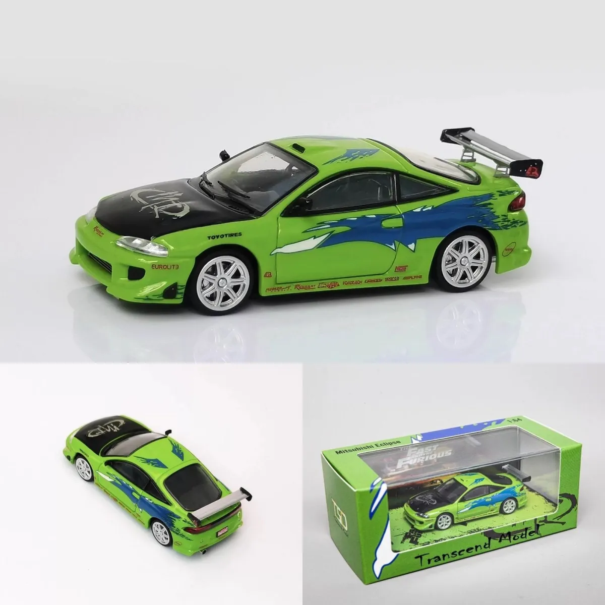 Transcend Model - Eclipse - The Fast and The Furious 1:64